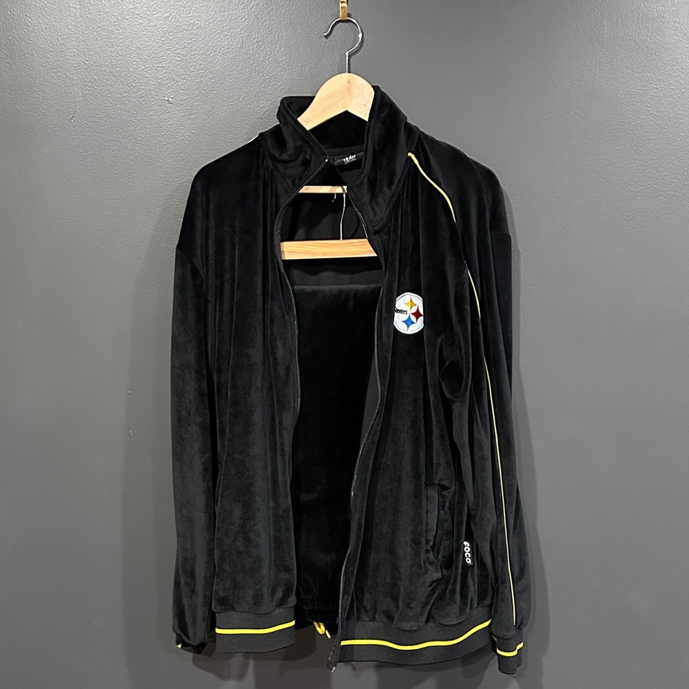 Pittsburgh Steelers Velour Tracksuit XL